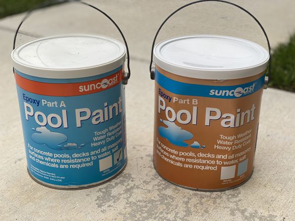 swimming pool liner paint