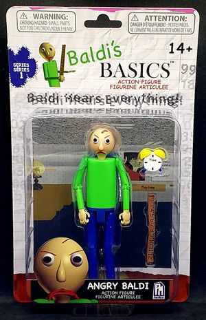 baldi's basics angry baldi action figure