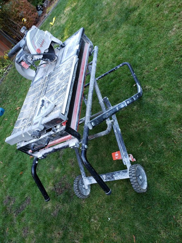 Beast 10" Wet Tile Saw Kit with Stand for Sale in Everett, WA - OfferUp