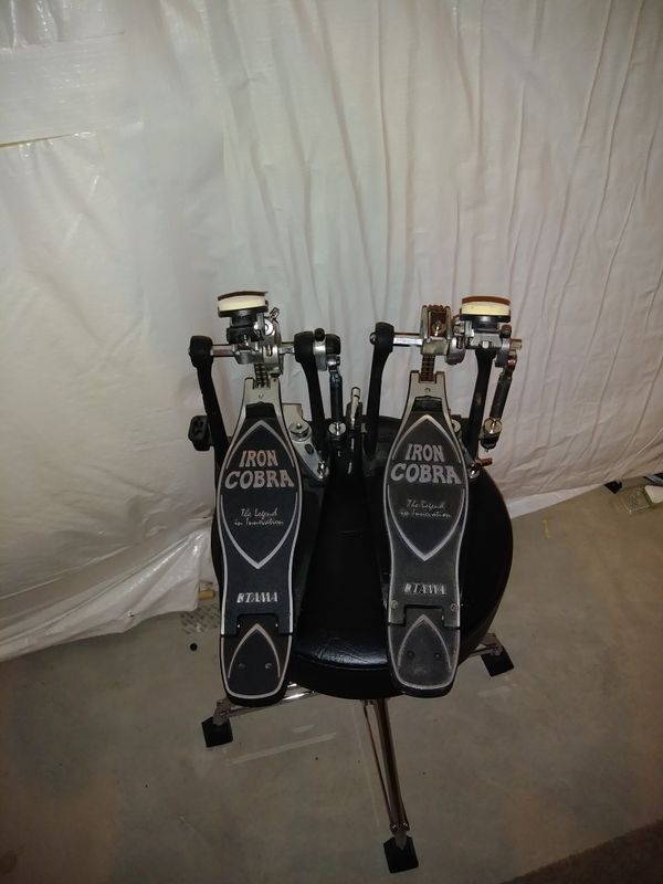 Pearl Export Double Bass Kit Plus Drum Rack for Sale in Thornton, CO OfferUp