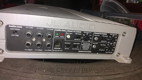 JL 6 channel amplifier Marine or car for Sale in Brunswick, OH - OfferUp