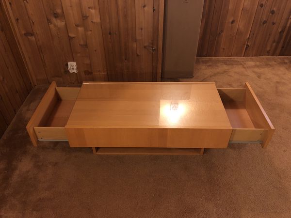 IKEA Ramvik Coffee Table, Birch (discontinued) for Sale in Omaha, NE