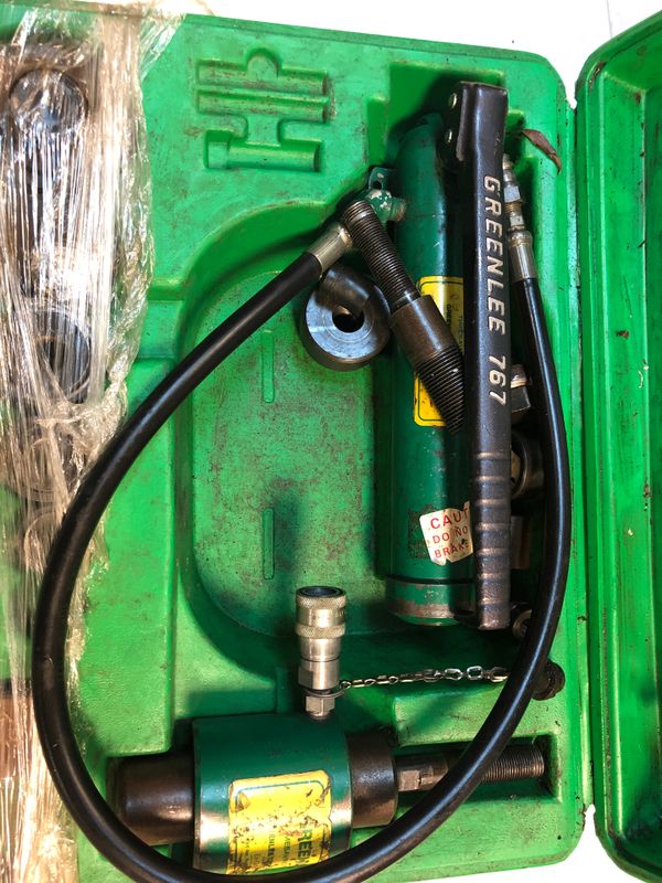 Greenlee 7306 Hydraulic Knockout Punch Driver Set for Sale in Hollywood