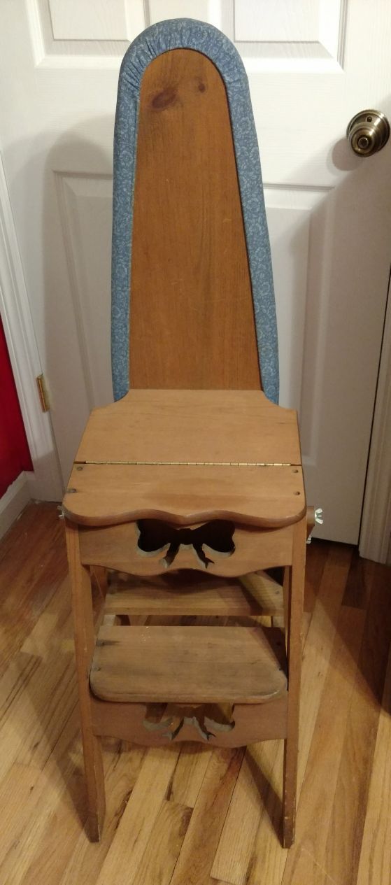 Wooden Chair Ironing Board  : Buy Ironing Board From Garden Trading: