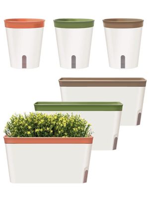 GardenBasix Self Watering Pots