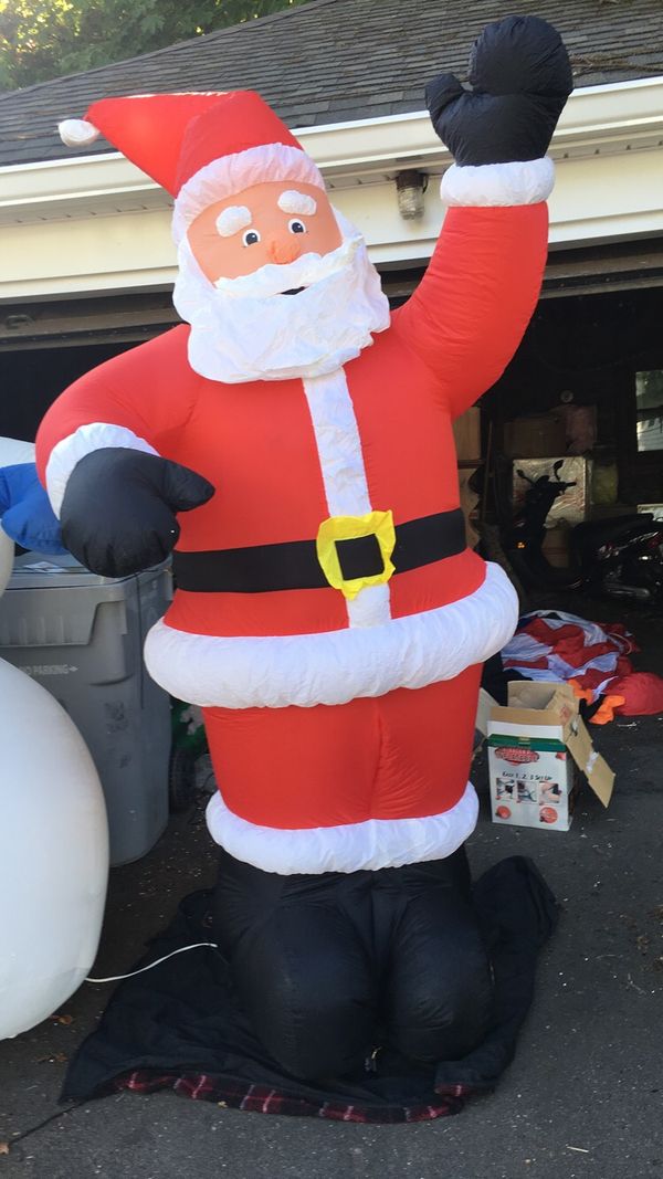 blow up santas for sale