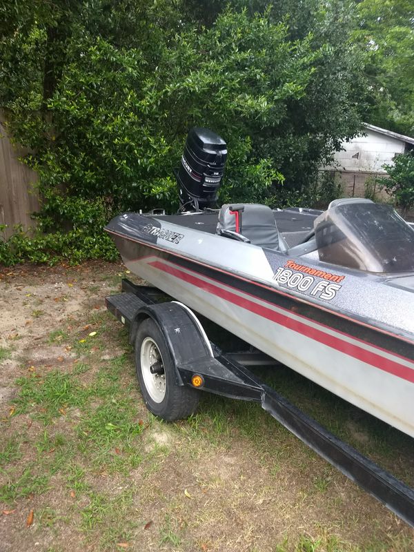 Tracker 1800 bass boat for Sale in Sumter, SC - OfferUp