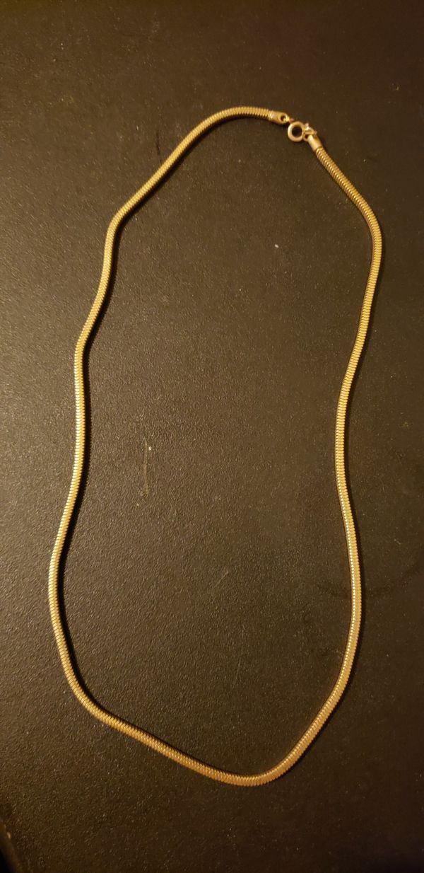 Fake gold necklace for Sale in Auburn, WA OfferUp