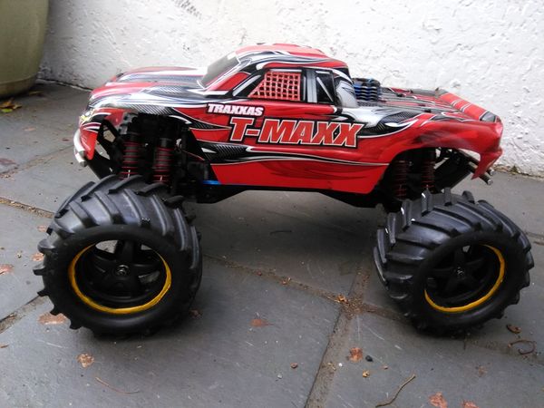 t maxx gas powered rc trucks