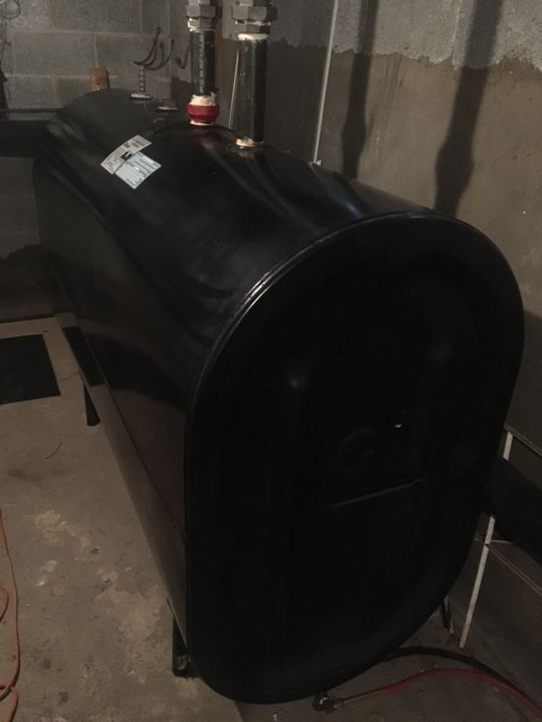 330 Gallon Oil Tank Chart