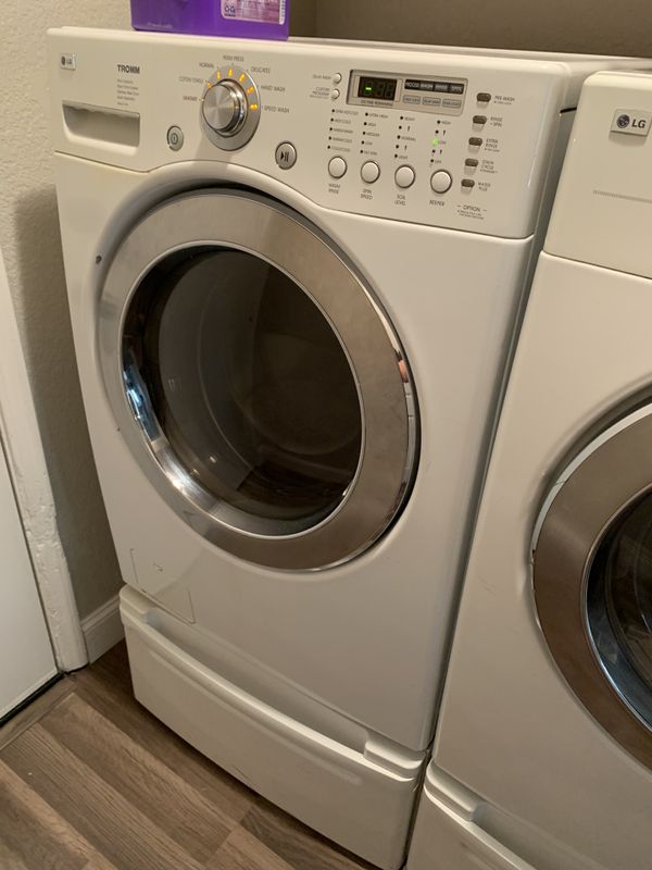 LG Washer and Dryer set with pedestals for Sale in Tracy, CA - OfferUp