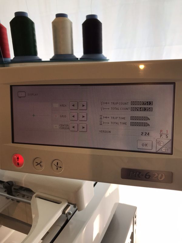 Brother PR620 six needle Embroidery Machine, for Sale in Puyallup, WA ...