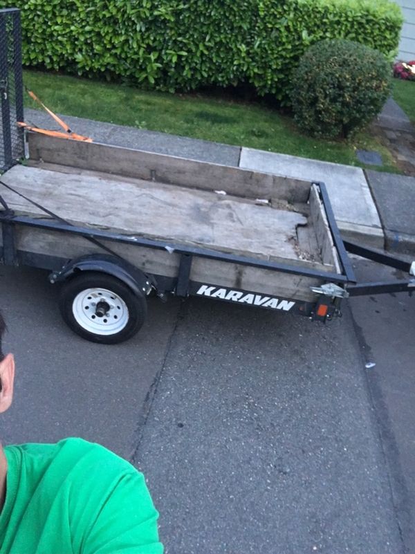 Small 5x8 utility. Trailer used. 450 for Sale in Redmond, WA OfferUp