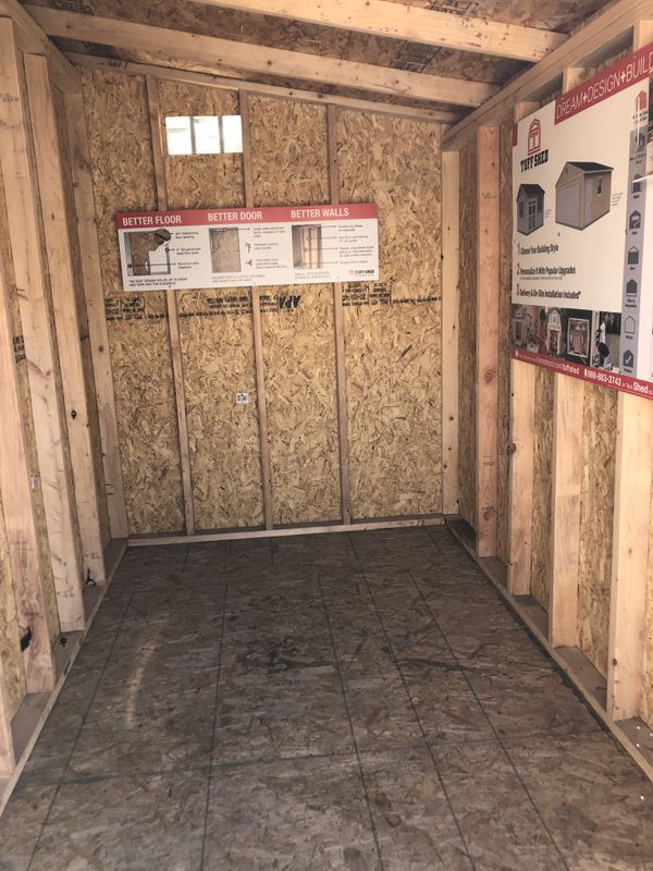 tuff shed sundance series lean-to 6x10 display for sale in