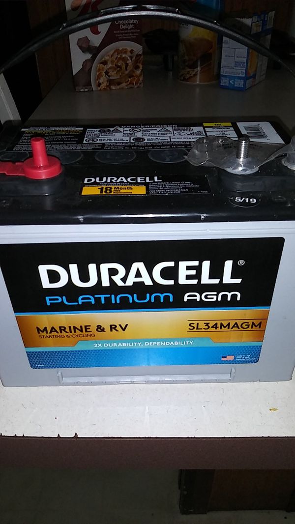 who makes duracell marine batteries