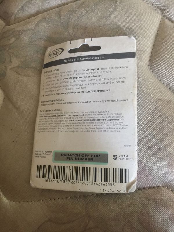 $50 steam card never been used for Sale in Honolulu, HI - OfferUp