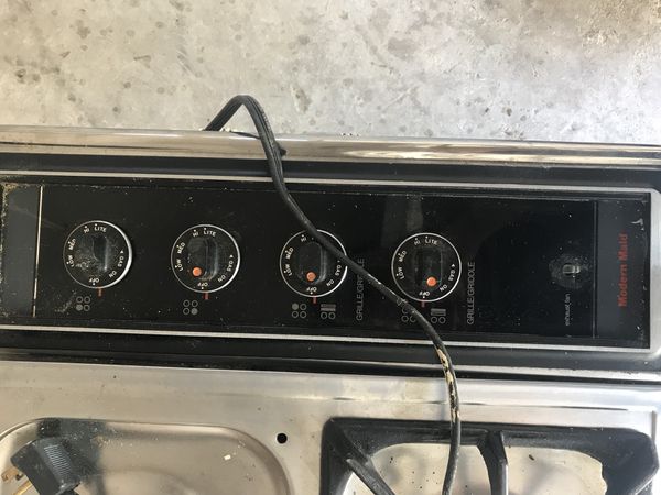 WORKING!!! VINTAGE MODERN MAID!!! GAS STOVE TOP for Sale in Pearland ...