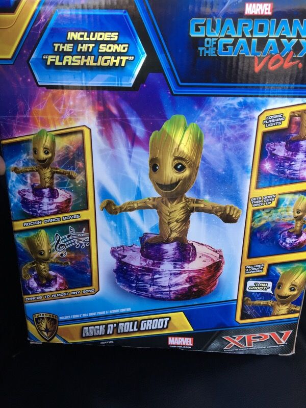 singing groot toy