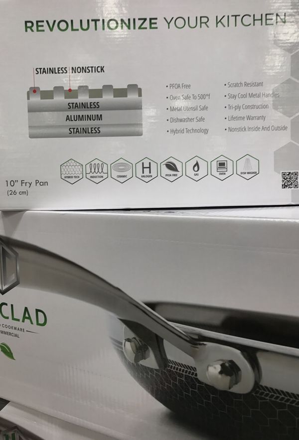 Hexclad Hybrid Cookware (Costco Special Event) 7 piece set for Sale in