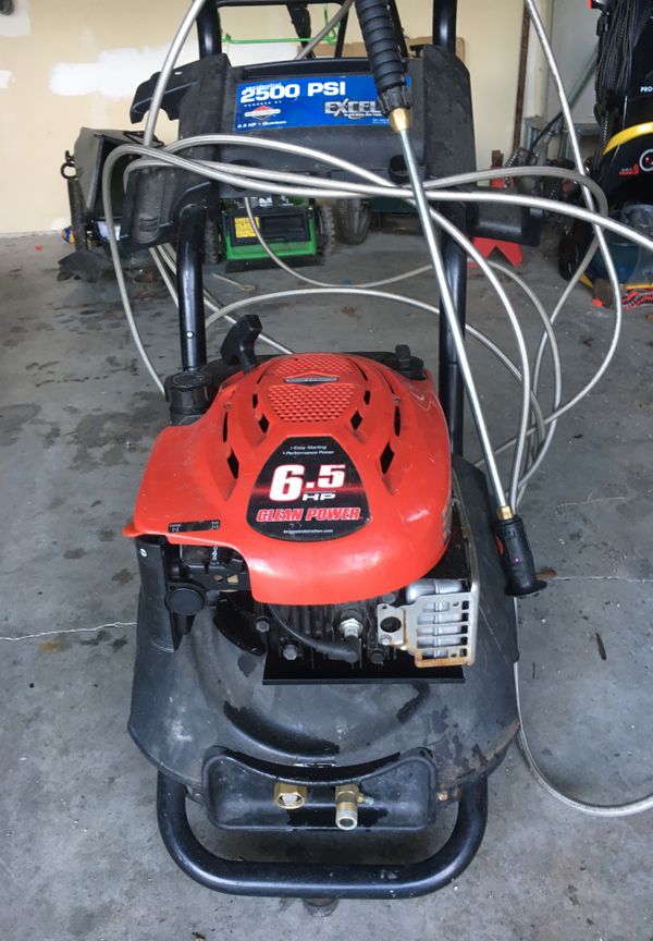 Excell 2500 psi pressure washer for sale in dupont wa offerup