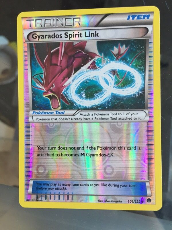 Gyarados Spirit Link Reverse Foil Pokemon Card for Sale in Tampa, FL