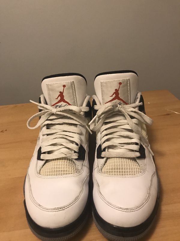 Jordan 4 Oreo cookies and cream size 10, condition 8.5/10 for Sale in ...