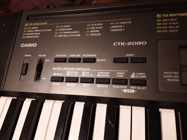 casio ctk 2080 sampling