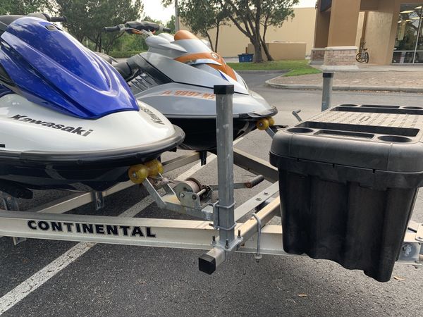 Jet Skis STAGE 2 2008 Sea-Doo RXT -X 255 and 2007 Kawasaki ...