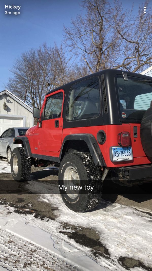 99 jeep wrangler price