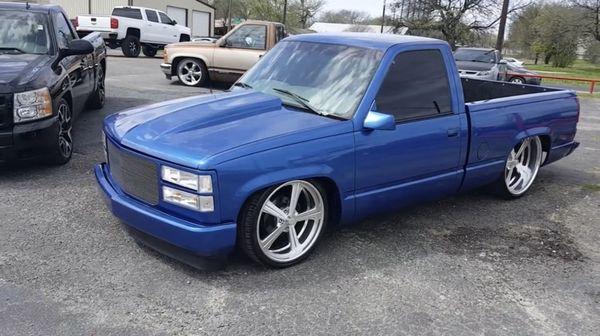 Intro wheels billets Chevy C10 5x5 Silverado obs billet for Sale in ...