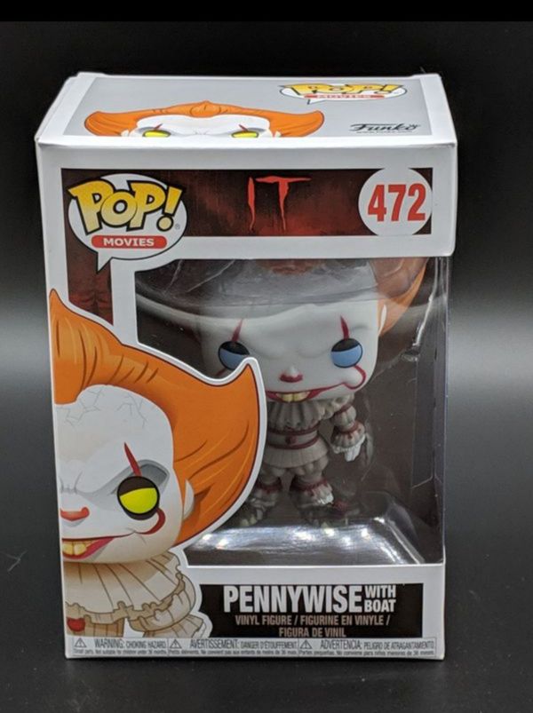 funko pop pennywise with boat chase