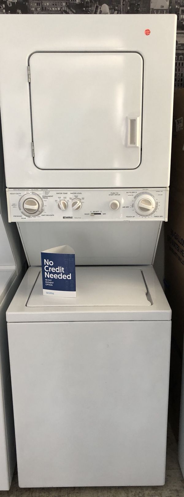 new stack washer and dryer