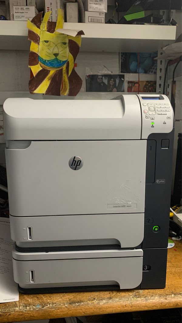 Hp lj 600 m602 не пропекает