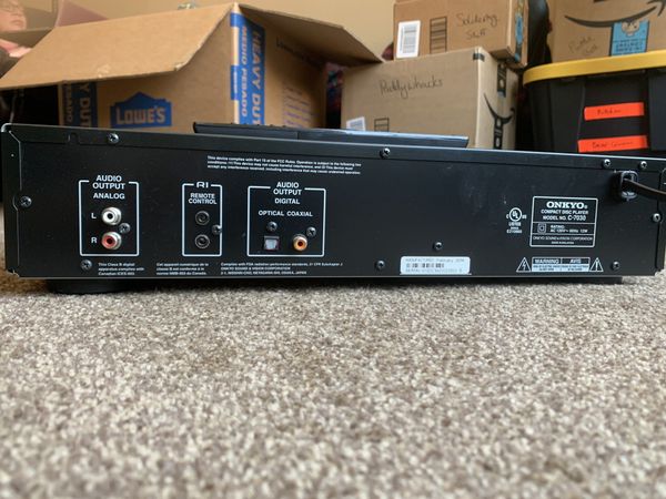 onkyo cd player c7030 onkyo cd player c7030