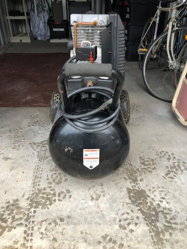 Sears Craftsman 150 PSI 6 HP 25 Gal Professional Twin