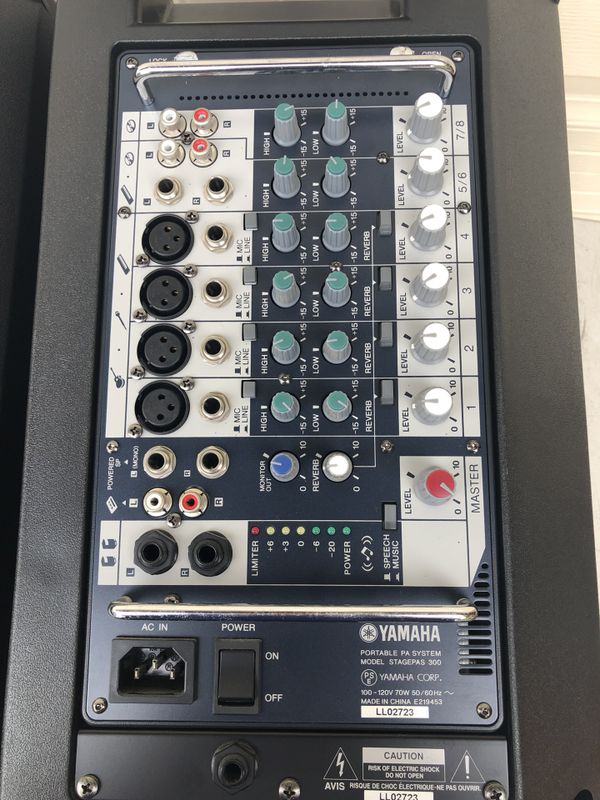 Yamaha Stagepas 300 portable PA system, excellent condition! for Sale