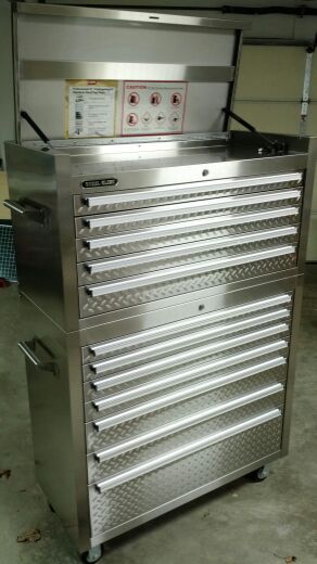 CSPS Professional 41" Stainless Steel Tool Chest for Sale in Medina, OH