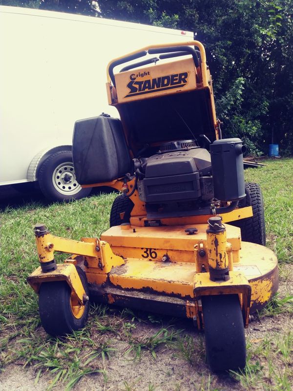 Wright Stander mower, 36inch mulching kit new exhaust and New gaskets