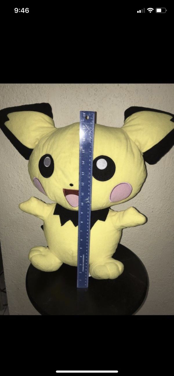 pokemon pichu stuffed animal