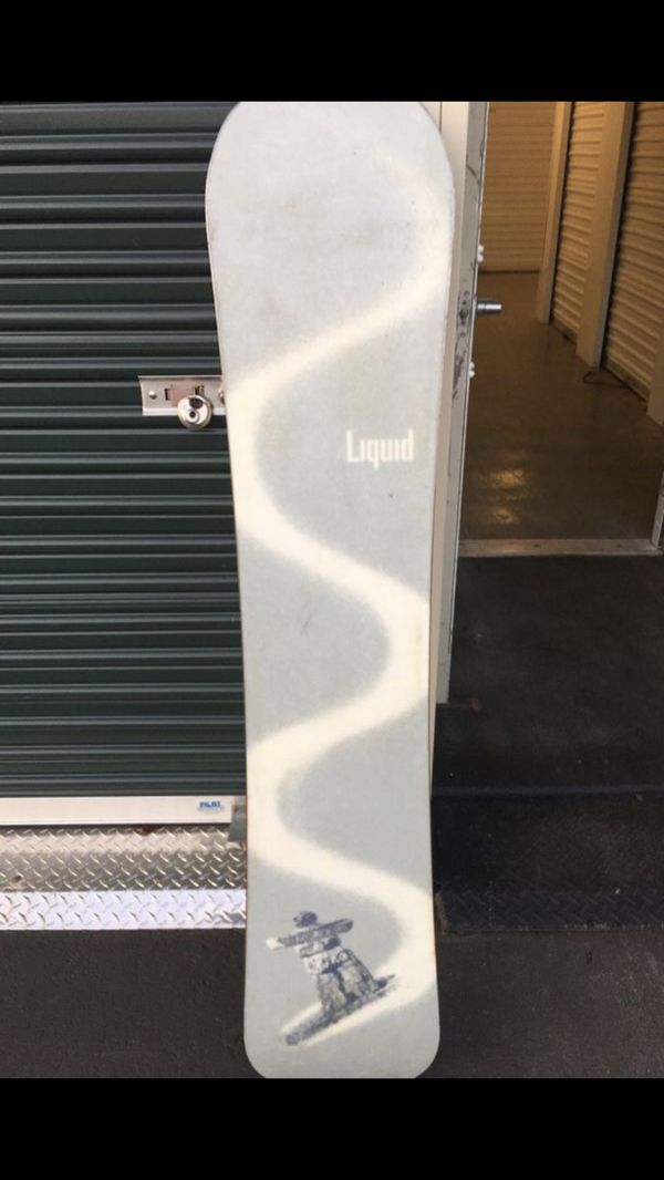 Liquid Snowboard with K2 clicker bindings for Sale in WA OfferUp
