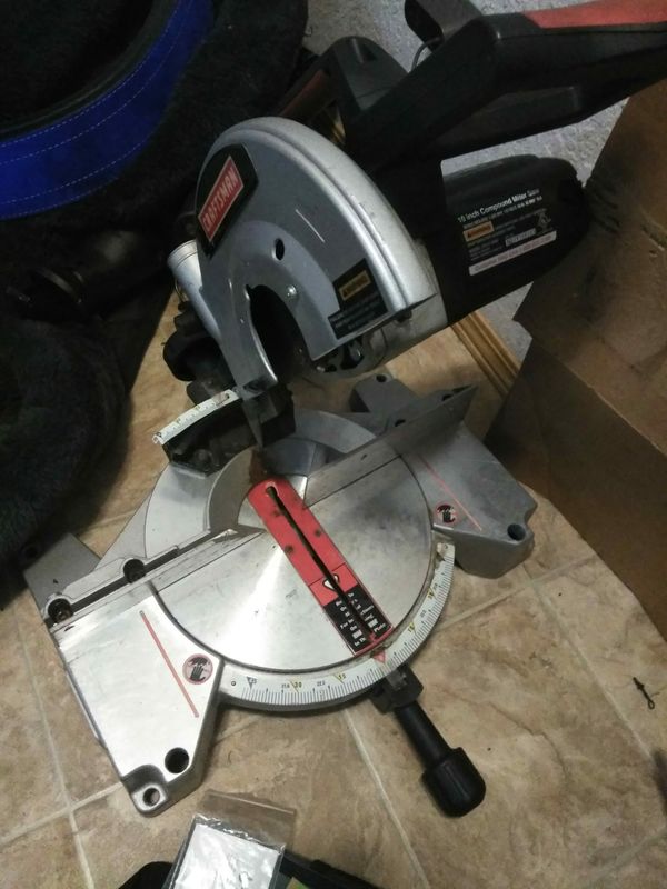 Craftsman 10 inch Compound Miter Saw w/ Laser Trac for Sale in Lake