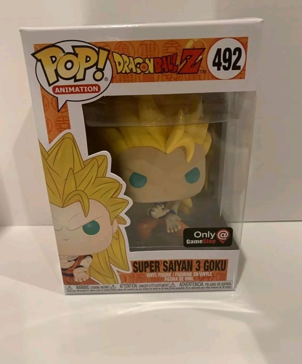 dragon ball z funko pop super saiyan 3 goku