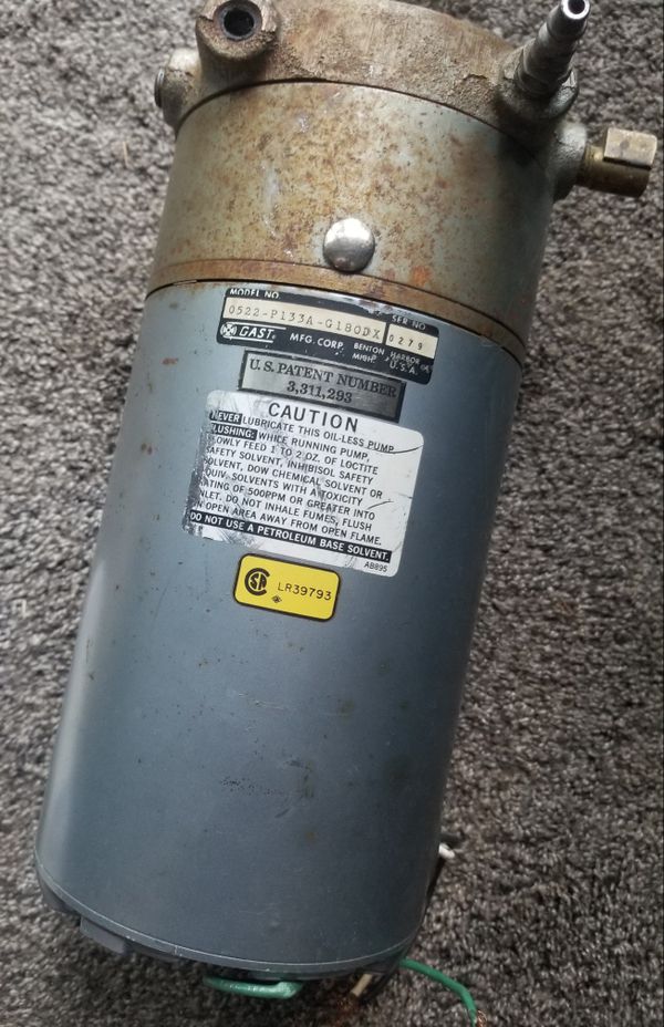 Gast Vacuum Pump - Model# 0522-V4B-G180DX for Sale in Bellingham, WA