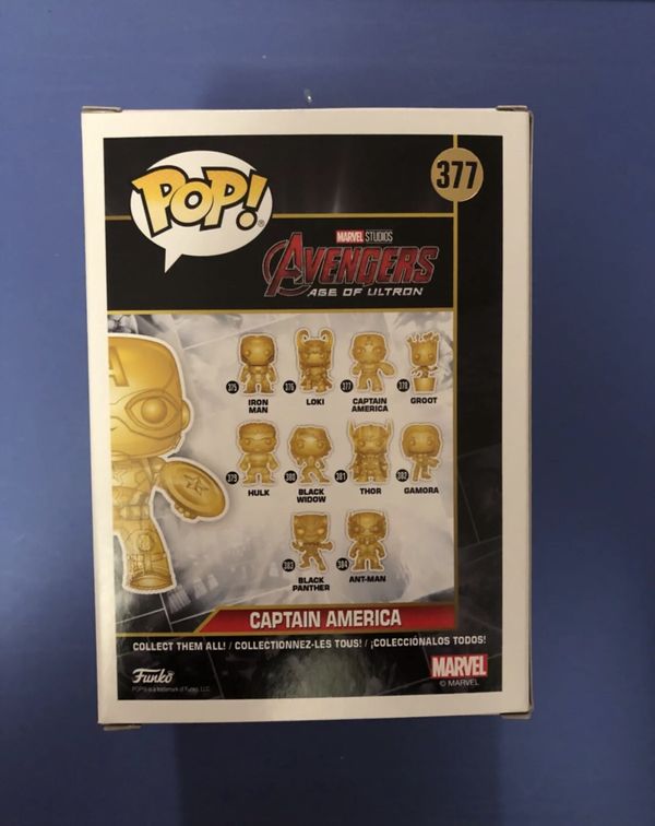 funko pop gold chrome