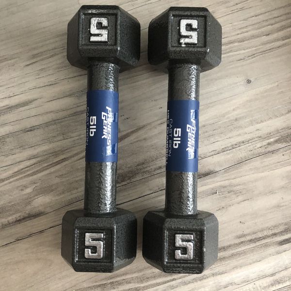 Cast Iron Hex Dumbbells (10 Pounds) *BRAND NEW*