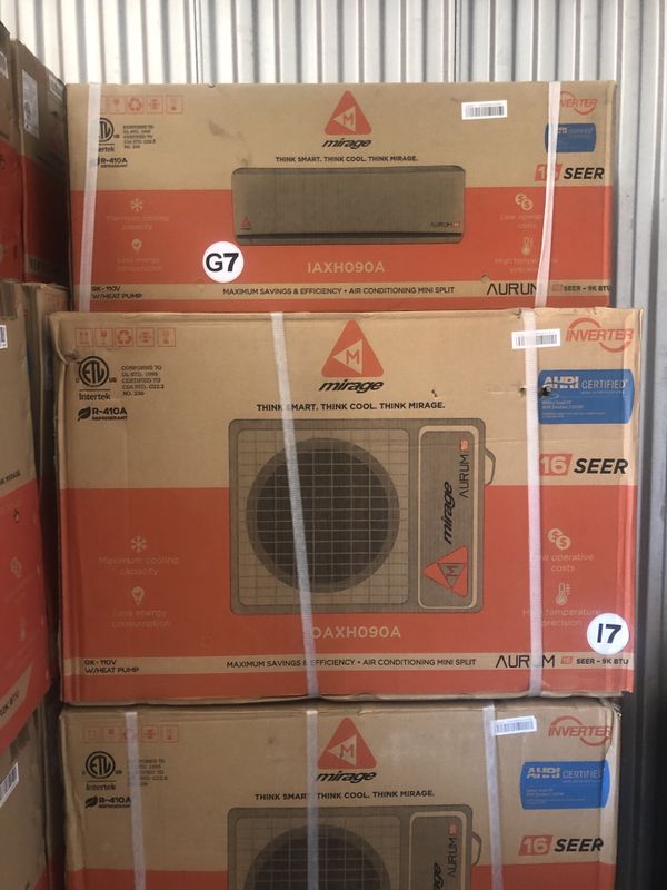 Brand New Mirage Aurum 9 000btu 400 Sqft 110v Mini Split Air Conditioner For Sale In Nashville Tn Offerup