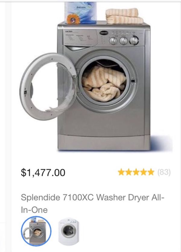 Splendide 7100xc Washer and Dryer allinone for Sale in North Miami, FL OfferUp