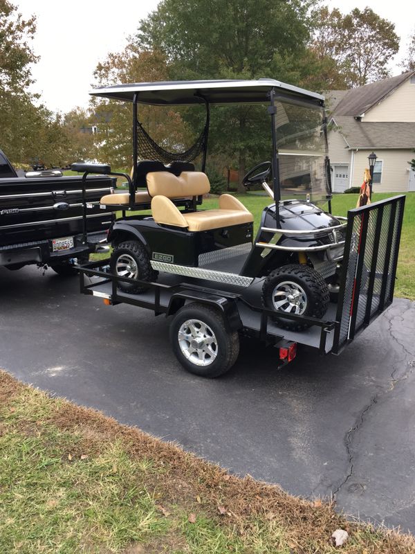 Gas Golf Cart w/trailer for Sale in Owings, MD OfferUp