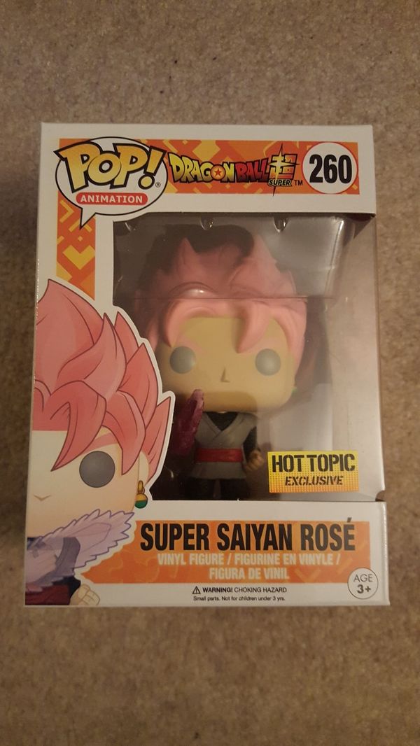 ssj rose funko pop