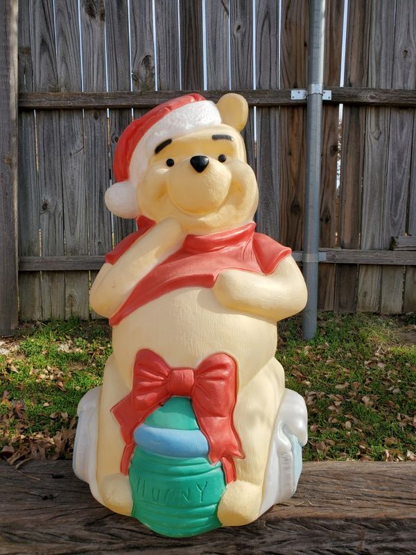 Winnie the Pooh Christmas blow mold for Sale in North Richland Hills